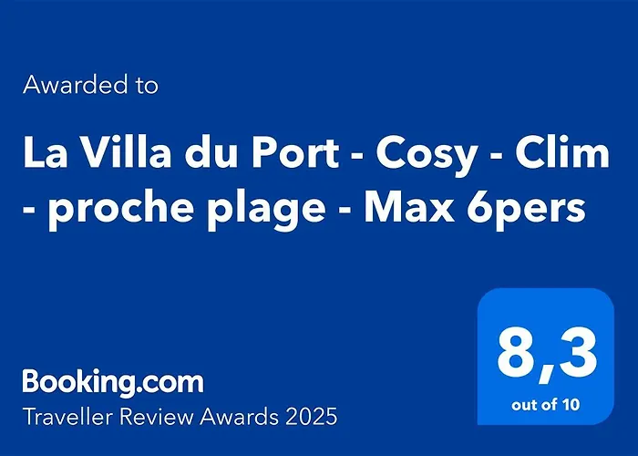 La Du Port - Cosy - Clim - Proche - 4 Personnes *